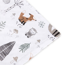 Load image into Gallery viewer, HOMRITAR Baby Blanket for Boys Girls Soft Plush Minky Blanket with Forest Foxes Multicolor Printed