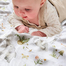Load image into Gallery viewer, Baby Blankets for Unisex Boys Girls, Super Soft Nursery Minky Blankets with Baby Elephant Design and Dotted Fleece Backing, Printed Bed Throws Newborn
