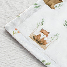 Load image into Gallery viewer, BORITAR Baby Blanket for Boys Girls Soft Plush Minky Fabric with Dotted Backing, Lovely Woodland Design Blanket for Toddler Newborn 30 x 40 Inch(75x100cm)