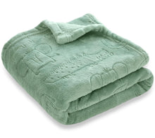 Load image into Gallery viewer, BORITAR Baby Blanket for Boys Girls Ultra Soft Fleece Warm and Lightweight Animal Blankets for Infant Toddler Newborn, 30x40 Inch, Sage Green
