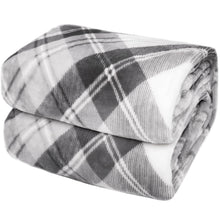 Load image into Gallery viewer, HOMRITAR Throw Blanket Super Soft Cozy Luxury Bed Blanket Dark Grey