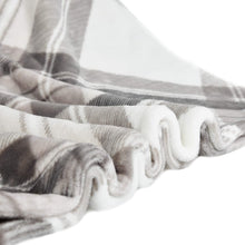 Load image into Gallery viewer, Lightweight Cozy Throw Blanket Warm Bed Blanket fit Sofa and Couch (50 x 60 inch, Mocha Grey)