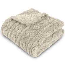 Load image into Gallery viewer, Baby Blanket for Boys or Girls 3D Fluffy Fuzzy Blanket for Baby(30x40inch, Beige )