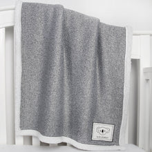 Load image into Gallery viewer, Baby Blanket with Plush Sherpa Fleece for Boys and Girls (30 x 40inch,Grey)