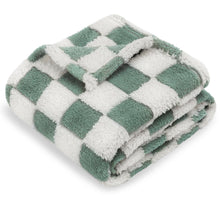 Load image into Gallery viewer, HOMRITAR Checkerboard Toddlers Blanket Super Soft Baby Blanket for Boys Girls 380GSM
