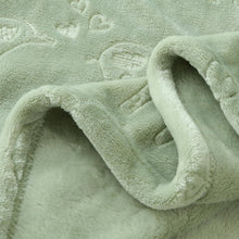 Load image into Gallery viewer, BORITAR Baby Blanket Elephant Animal for Boys Girls Ultra Soft Fleece Warm and Lightweight Blankets for Infant Toddler Newborn, 30x40 Inch, Green

