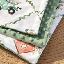 Load image into Gallery viewer, HOMRITAR Cow Baby Blanket for Boys Girls with Double Layer Dotted Backing
